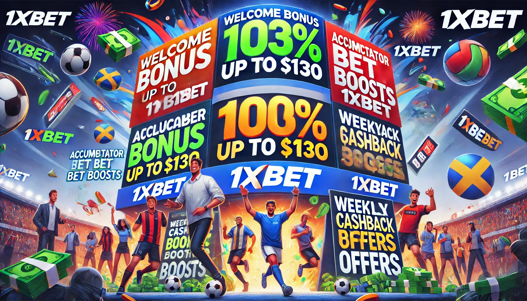 أفضل العروض الترويجية الحالية في 1xBet