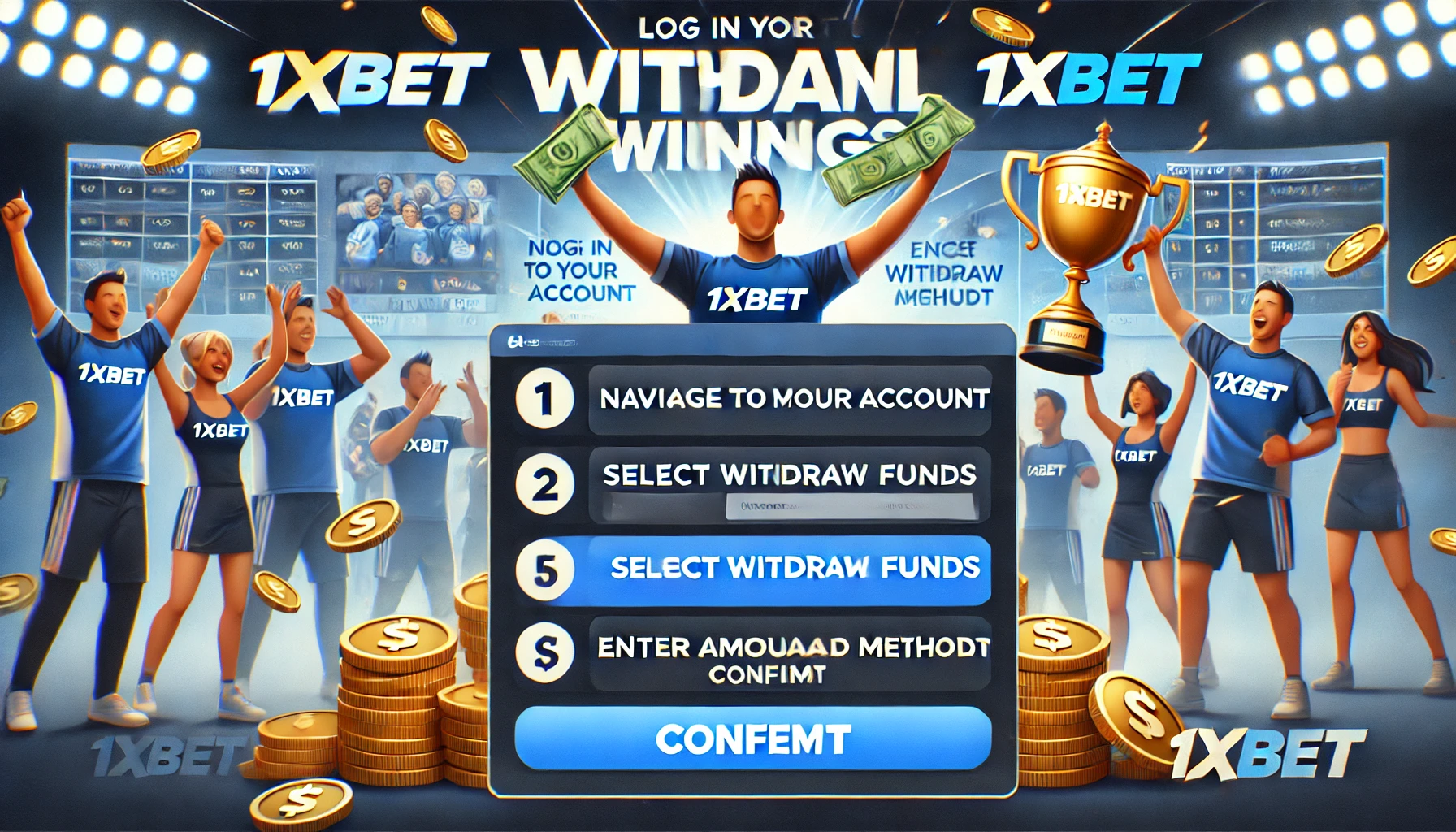 سحب الأرباح 1xBet