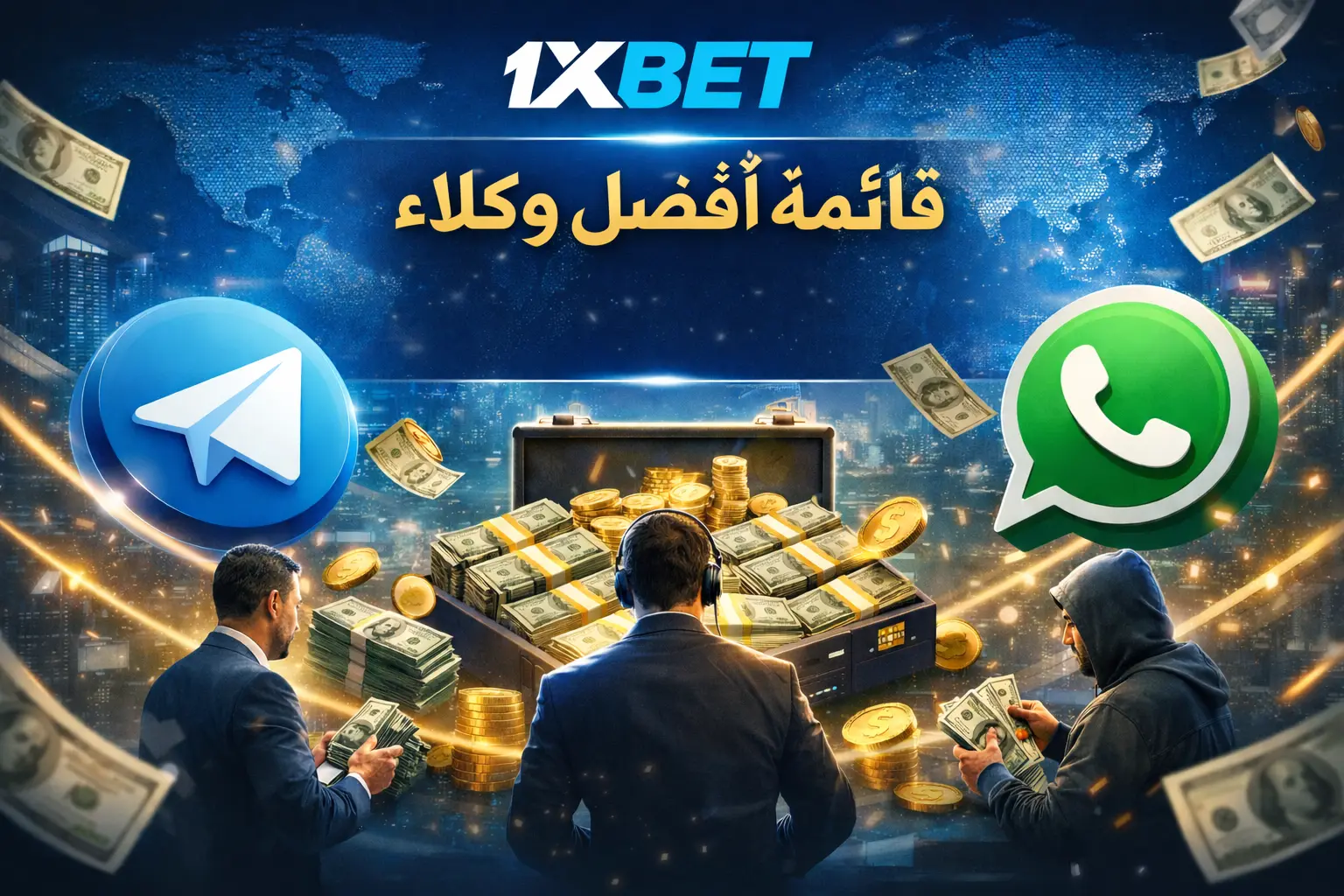 أفضل وكلاء 1xBet في مصر 2026
