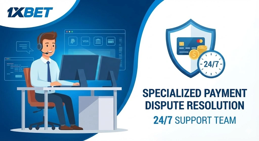 دعم 1xBet الرسمي