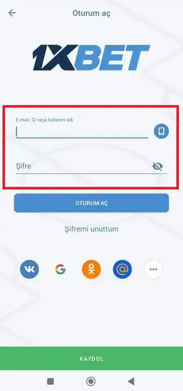 Shkarko programin 1xBet për Android